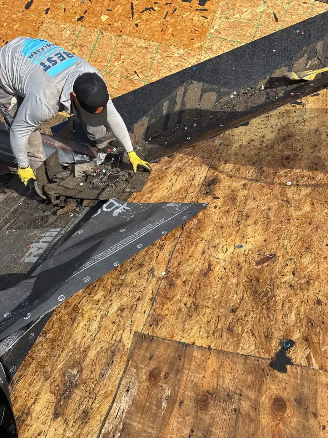 Commercial roof inspection documented in Seymour